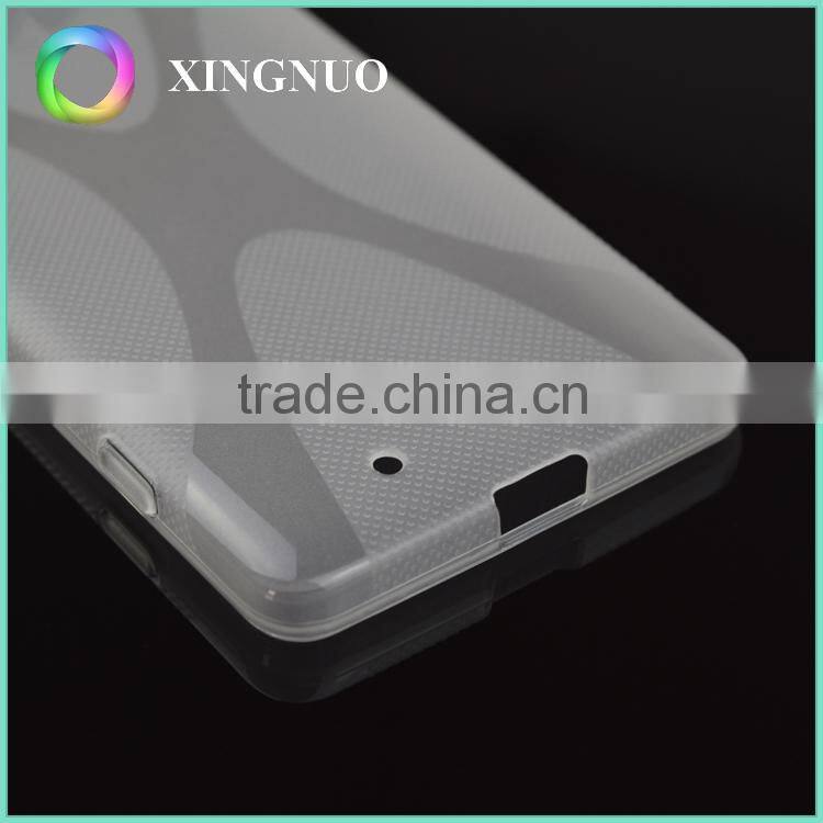 Slim Transparent Crystal Clear TPU Back Cover for Microsoft Lumia 950