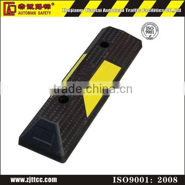 Perfect Parking Lots Solution Economy Solid Rubber Parking Stop