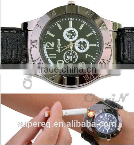 Watch lighter usb Wrist Watch Shaped cigarette lighter