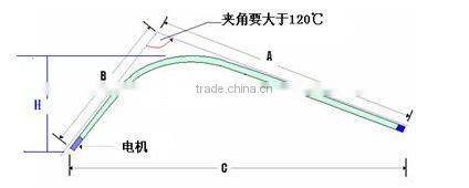 flat-open Electric curtain motor/blind curtain/45w/60w
