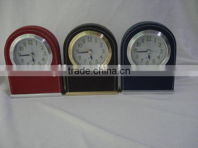 Hotel Alarm Clock, Pu leather Alarm Clock, Hotel Supplies
