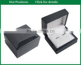 Fancy packaging cufflink box for gift with velvet lining