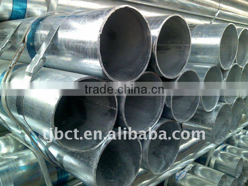 galvanized round steel pipe