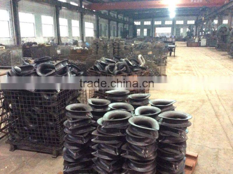 US standard zinc plated heavy duty wire rope thimbles G414