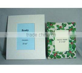 Custom paper photo frame