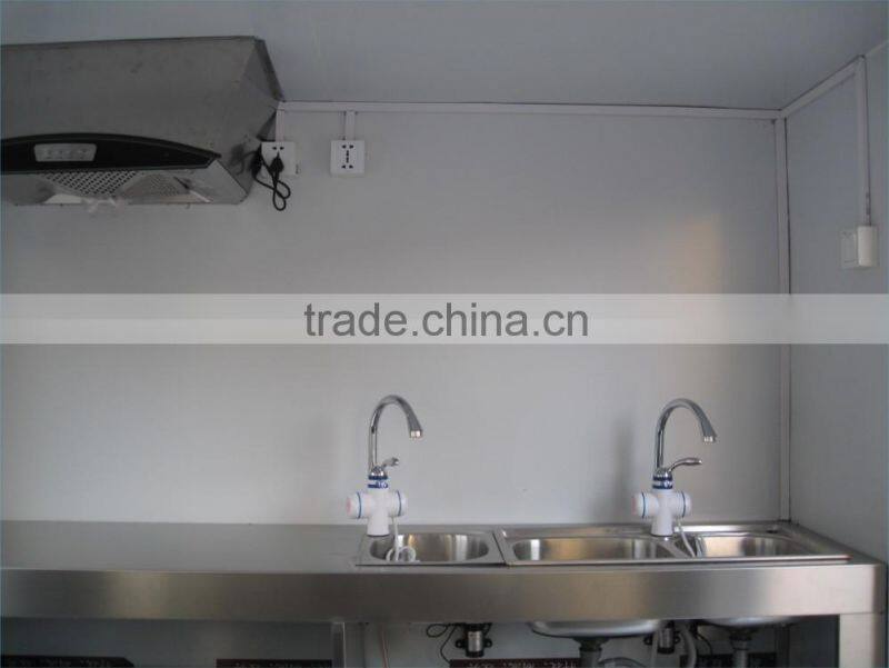 factory price. snack customized commerical food trailer