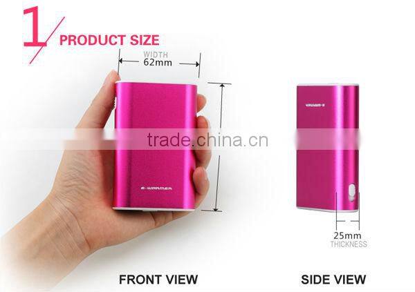 Portable Hand warmer+Power bank,2 in 1 multifunctional portable power bank 6000mah F6003