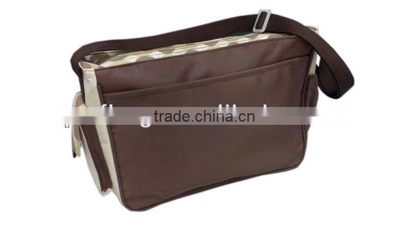 Brown Fashion Mummy Bag ,Baby Diaper Nappy Bag