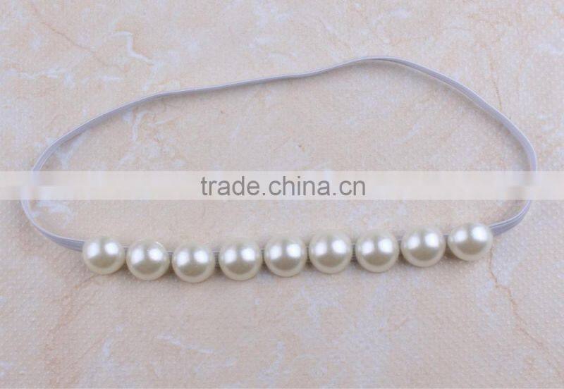 Fashion hair accessory handmade vintage bow tie women elastic headband