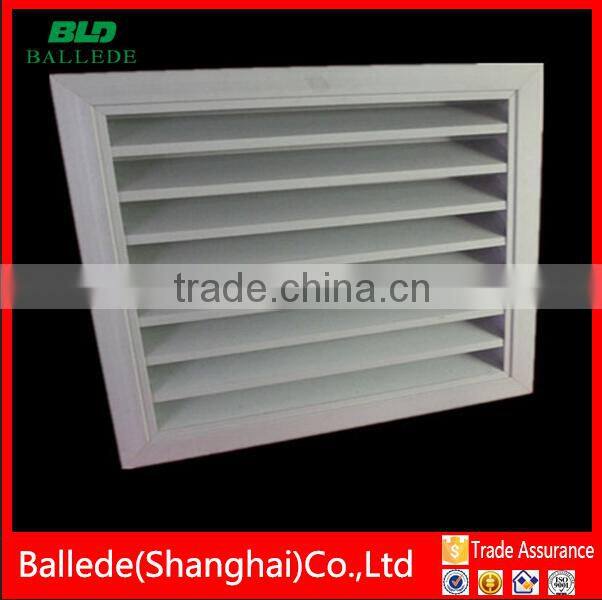 HVAC system powder coated air louver