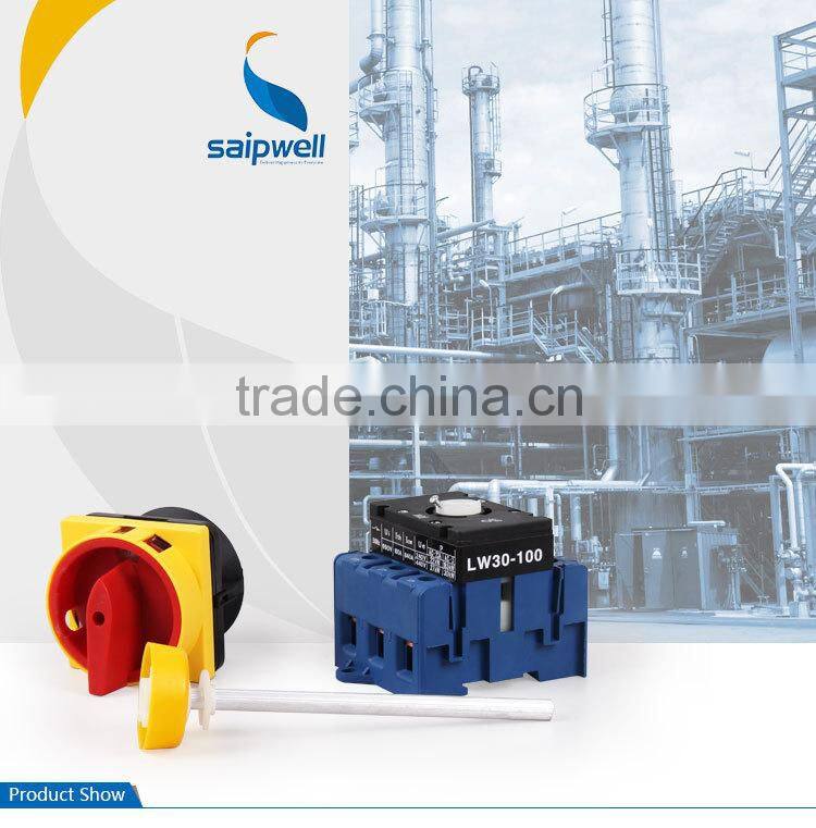 SAIP/SAIPWELL Hot Sale 100A Electrical Rotary Switch