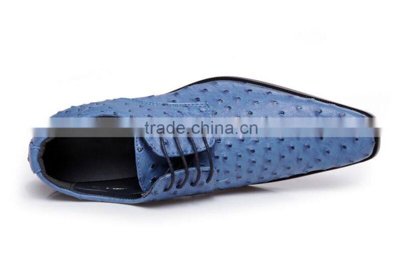 2015 new design factory leather causal men shoes