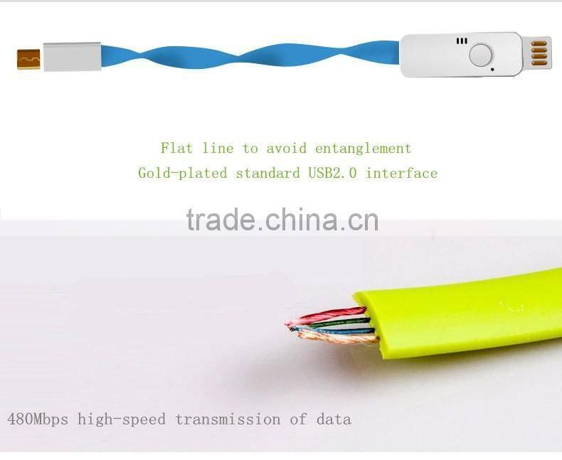 New arrival Bluetooth 4.0 USB charging cable,anti-loss,Bluetooth selfie and others multifunction intelligent USB cable