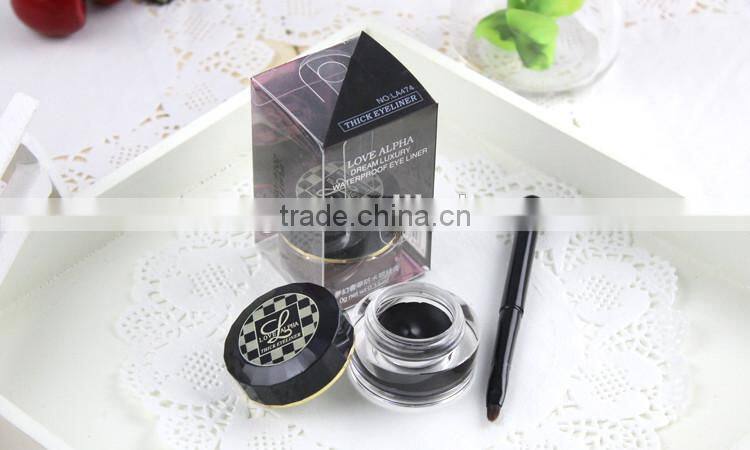 Love Alpha Dream Luxury waterproof eye liner 4 colors gel eyeliner new style eye liner