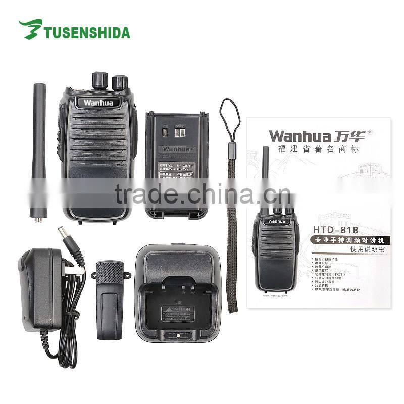 High quality military equipment walky talky Wanhua HTD - 818