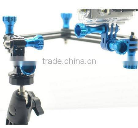 For gopro accessories set 2 short one long screw with colorful
