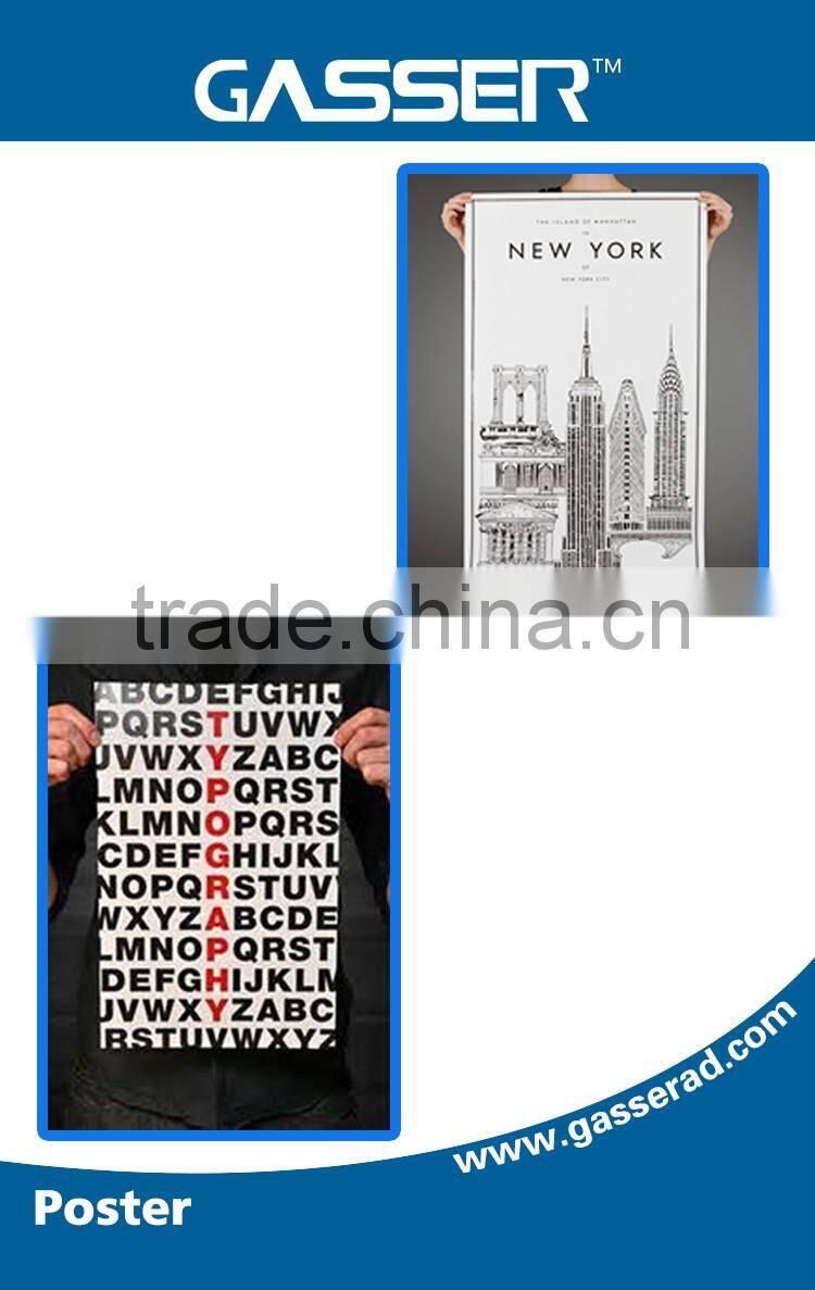 PP sticker banner/poster for adversiting