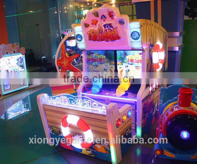 Protect submarine coin operated water shooting redemption games