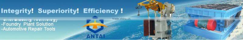 Rotary table type shot blasting machine