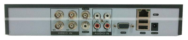 Factory price 4/8/16/32 channel h.264 network security 3 in 1 cctv dvr