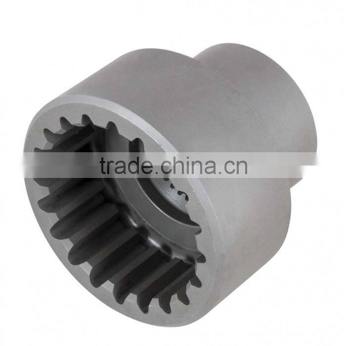 Low Cost Custom High Quality Steel Casting Coupling For Spline Shaft