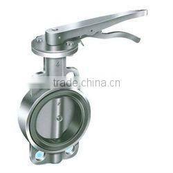 OEM Precision Exhaust Stainless Steel Butterfly Valve
