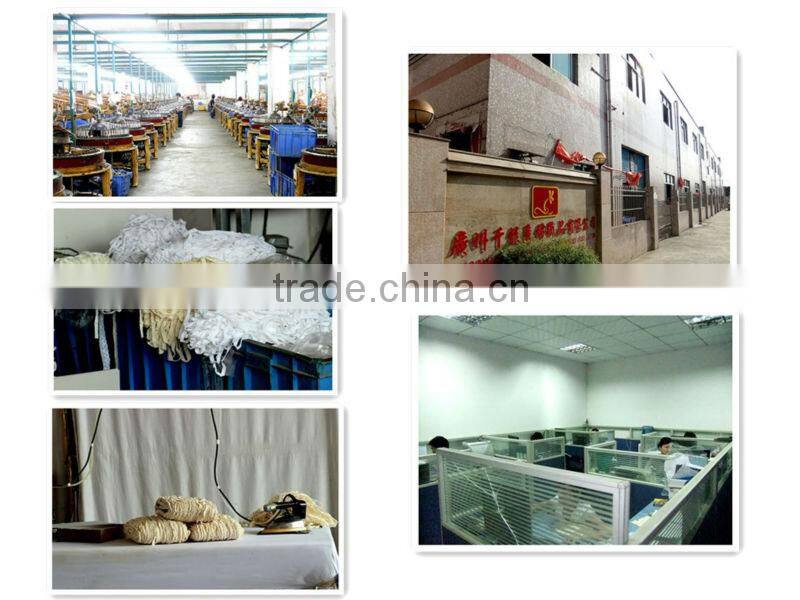 Cheerslife-2013 100% nylon elastic lace for pocket