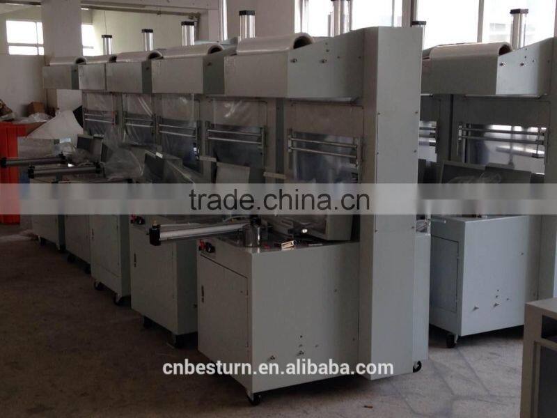 FL-6030L+BSE-6040A Frontal feeding auto sleeve sealing &shrinking packager