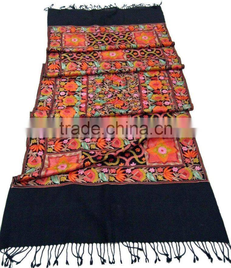 zari embroidery shawl