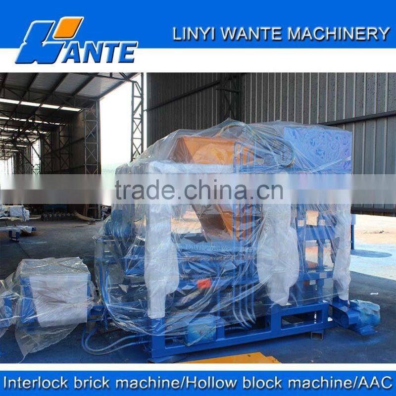 WANTE BRAND QT4-18 Concrete interlocking block brick making machine line from Factory