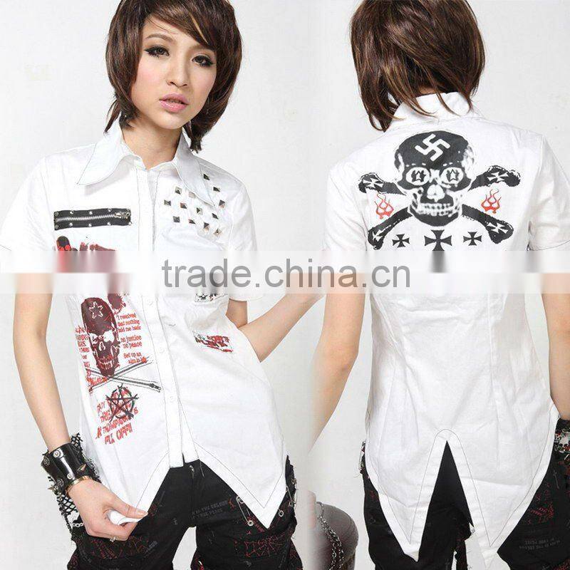 Visual Kei Gothic Dolly Cosplay KERA Lolita shirt Japan fashion