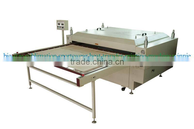 Hydraulic sublimation sports garment Heat Transfer Machine digital CE