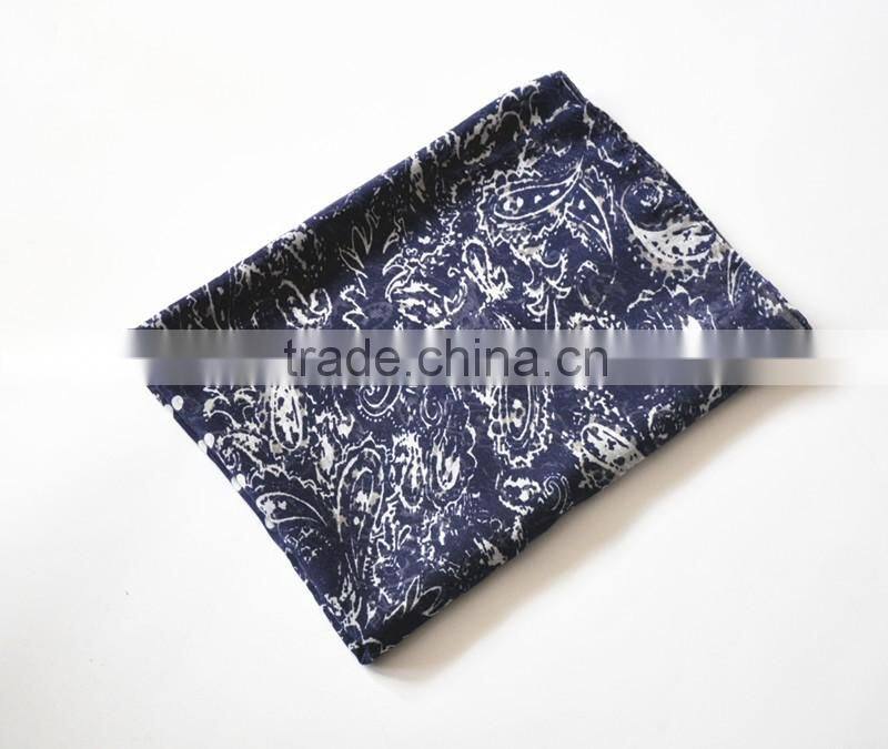 Summer Fashion High Quality Polyester Voile Customaized Printed Sarong
