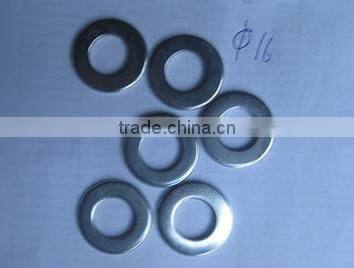 China mainland all atandard size Factory carbon steel thin flat washer DIN125