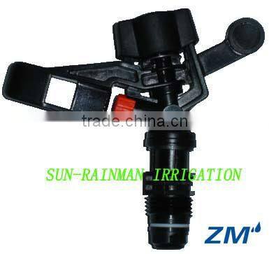 3/4"Full Circle Plastic Impact Sprinkler For Agriculture Irrigation
