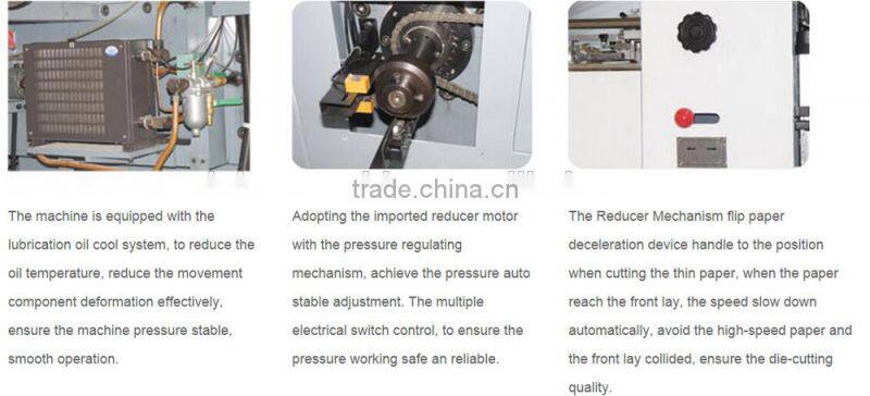 Automatic Stripping Die cutting Machine/Flatbed Paper Die Cutter