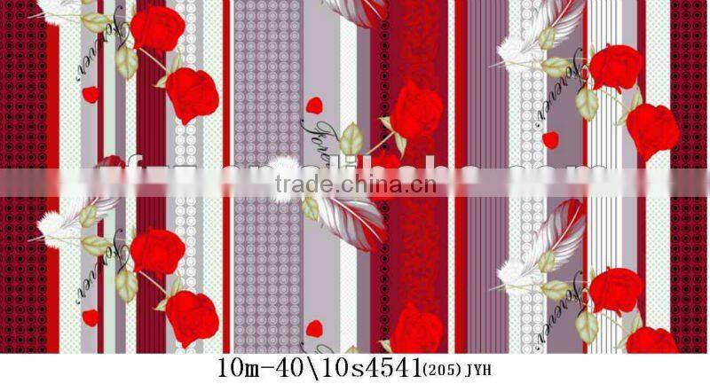 super soft 100% polyester lovelyflower print flannel fleece fabric