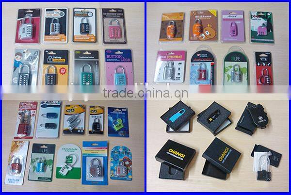 China Supplier High Quality Zinc Alloy 3 Digital Lock /Suitcase Combination Lock
