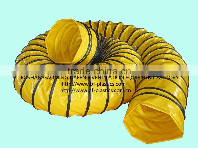 PVC fire-resistant insulated flexible duct for big tent