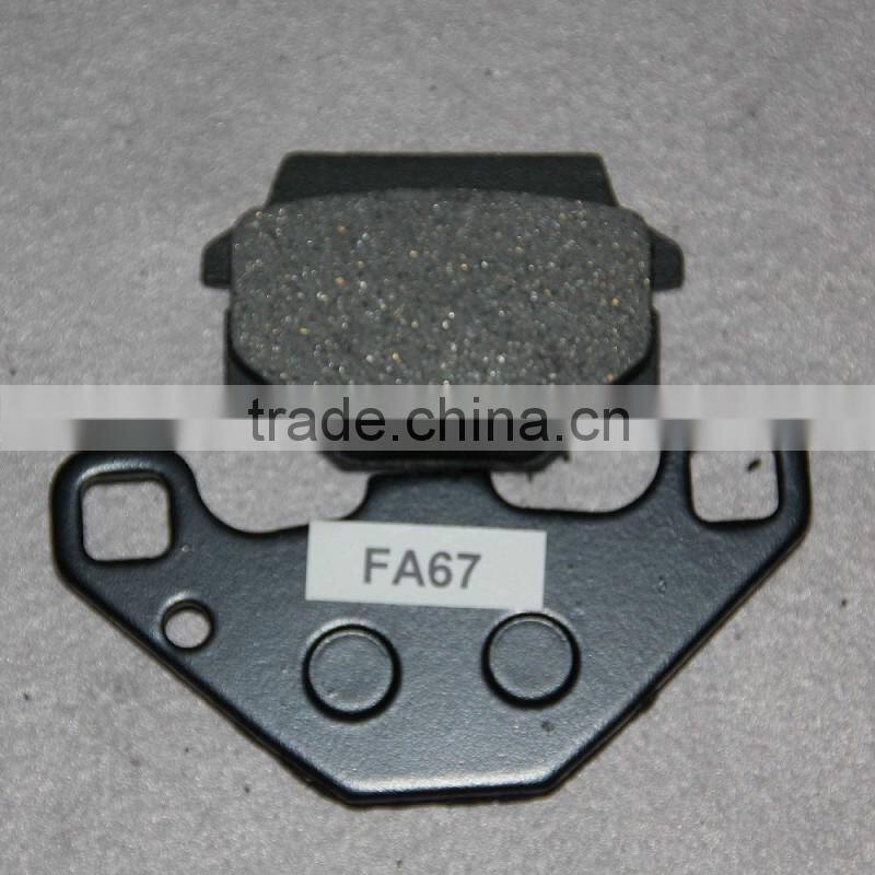 SCL-2012040270 motorcycle spare part for KAWASAKI ATV brake pad hi-q