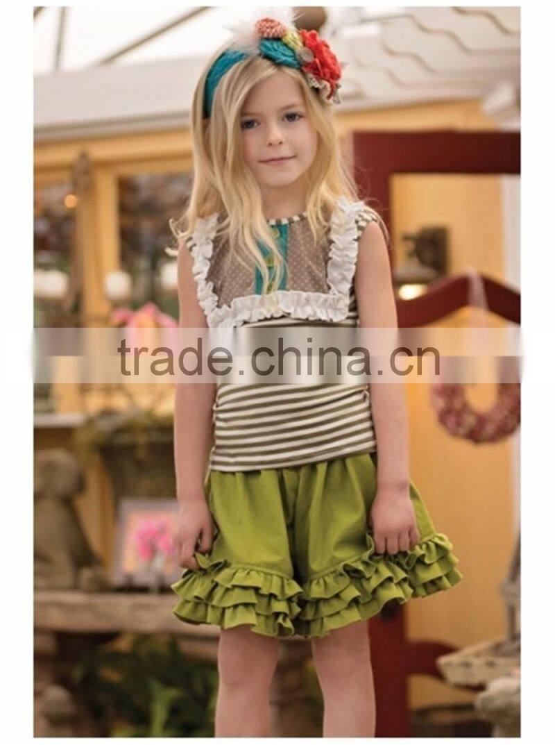 factory direct sale infant girl pumpkin halloween dress