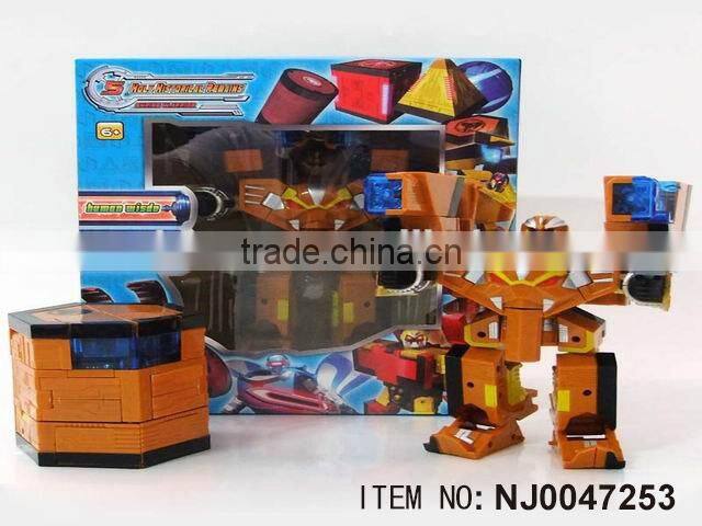 polular plastic deformation robot toys for kids