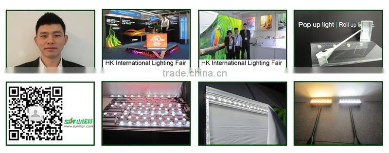 aluminum profile with super brightness led edge lit