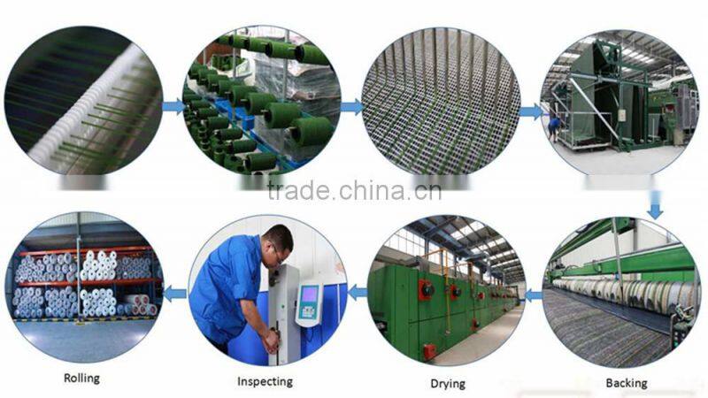 High quality and cost-effective V shape synthetic artificial grass for soccer