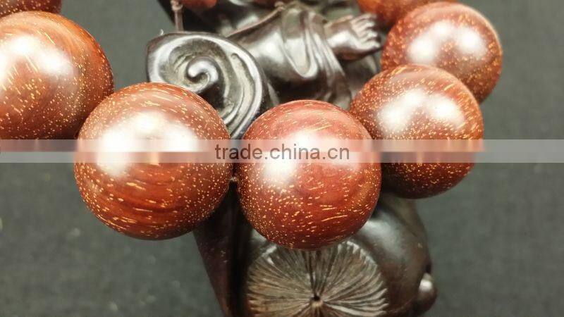 New Products on China Market Simple Design Prayer Bracelets, Bead Jewelry, Red Sandalwood Bangles, Wood Beads Jewelry
