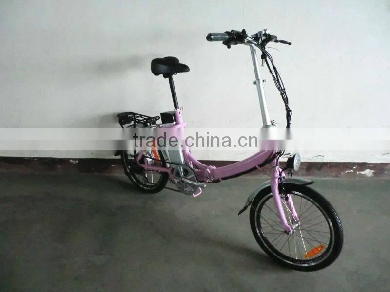 lithium battery folding electric bike