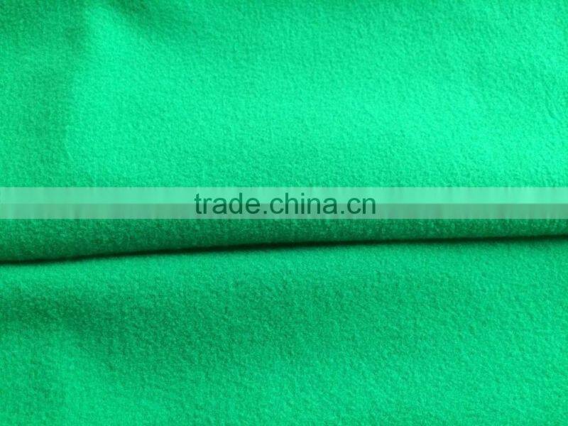 Polyester tricot brushed uniform fabric