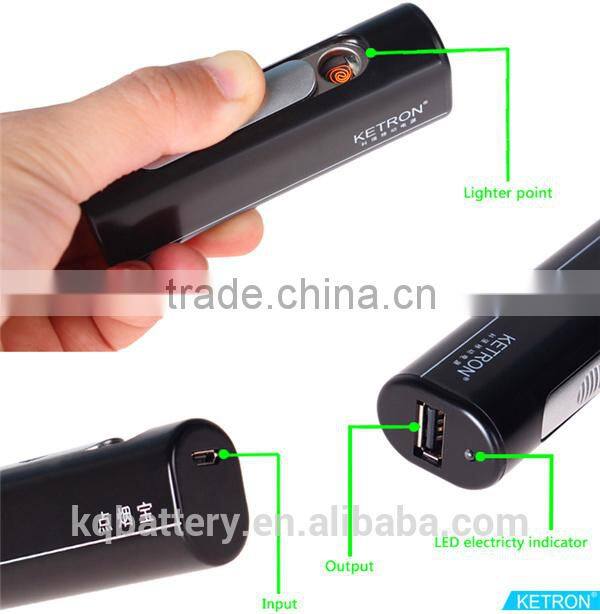 2600mah power bank !!!! dupont lighter