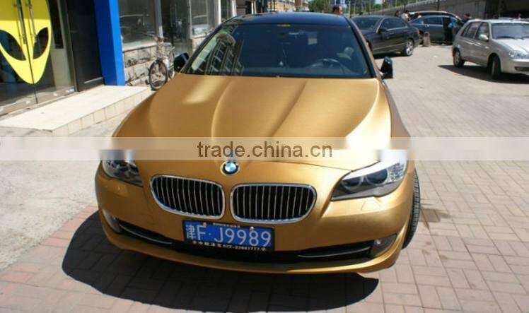 Various Colored Brushed Aluminum Car Wrap Vinyl Film Foil