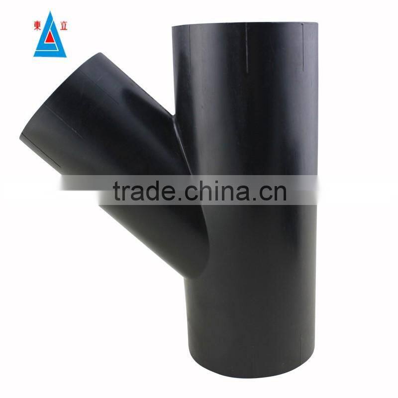 HDPE tee size
